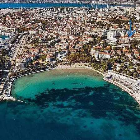 Top Location! Spacious Lux Apartment -5 Min From Beach & Centre Spalato Esterno foto